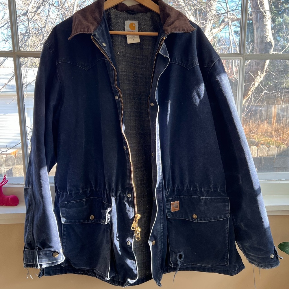 Carhartt Vintage C52 Quilted Wool-Lined Workwear Jacket